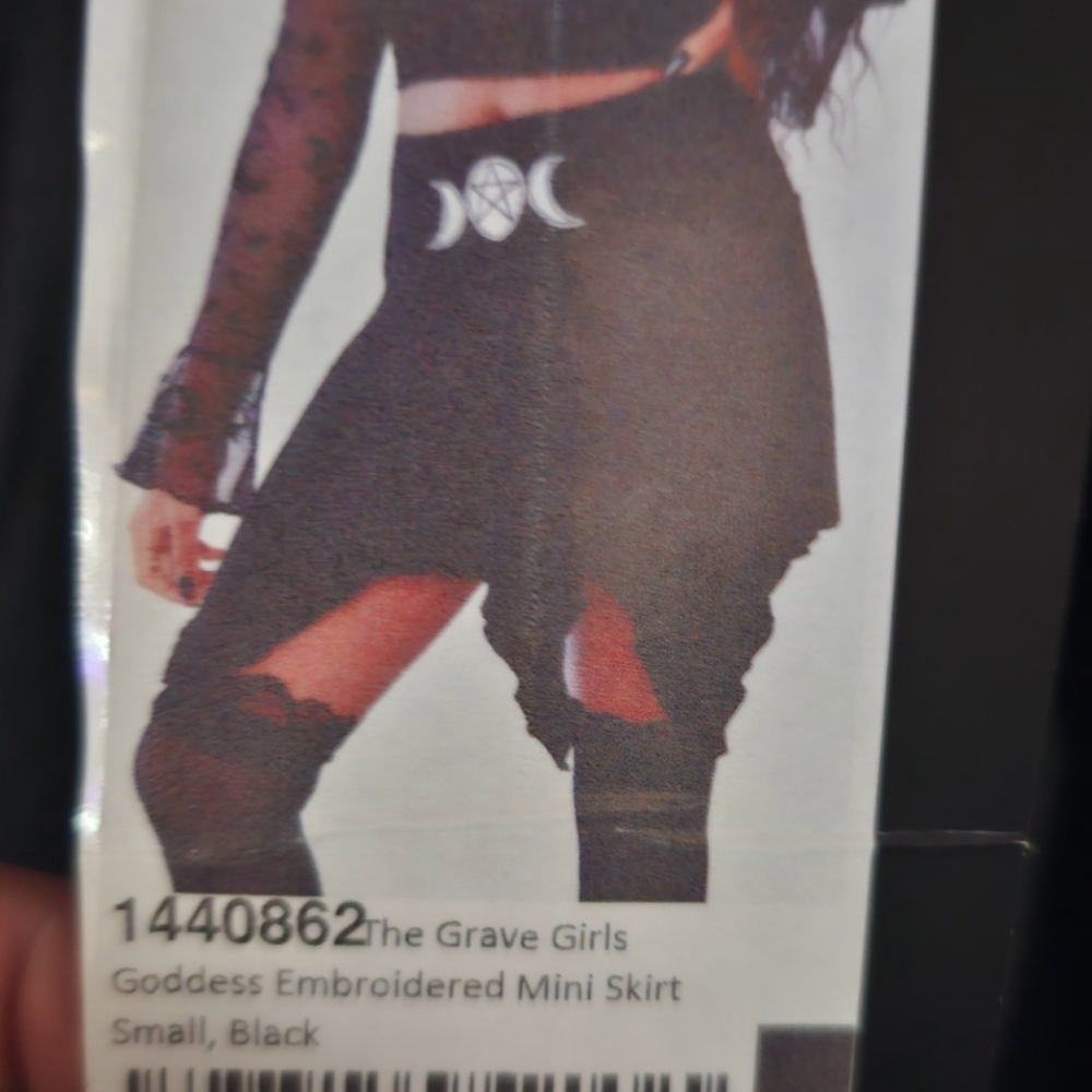 Dolls Kill Black Mini Skirt - Picture 7 of 7